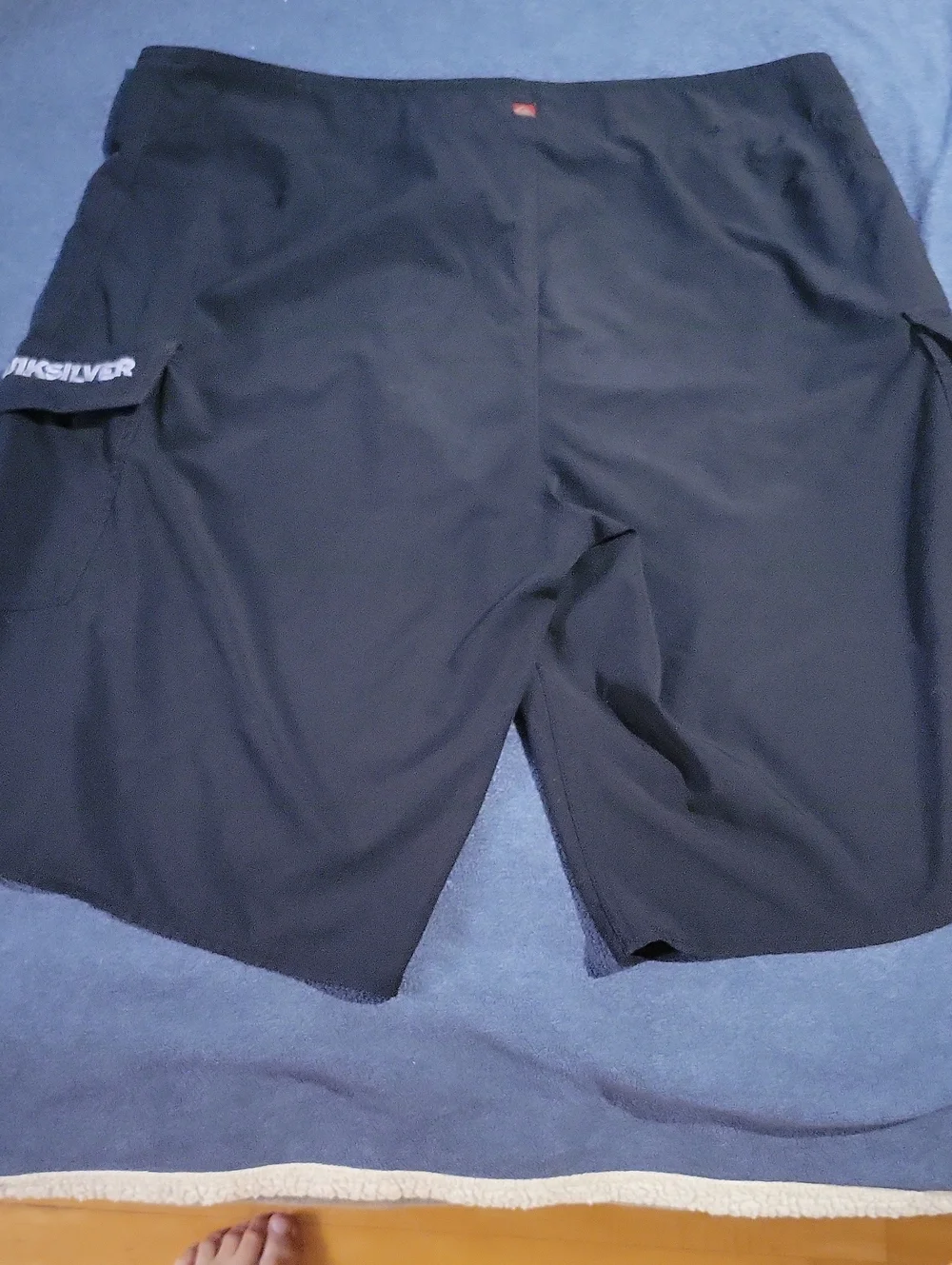 Quicksilver Surfsilk Black Swim Trunks Shorts Mens XL